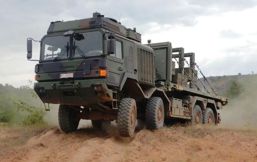 Rheinmetall Supplying Ukraine with New RMMV HX 8×8 High Mobility Logistic Trucks