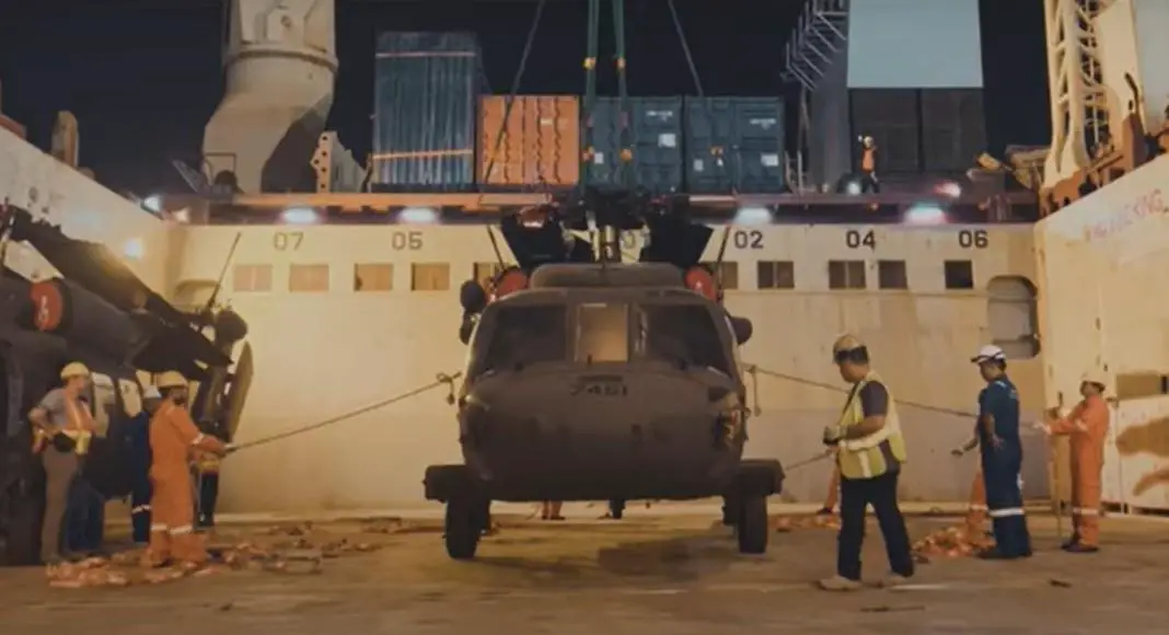 Royal Thai Army Takes Delivery of 4 New UH-60M Utility Military Helicopters