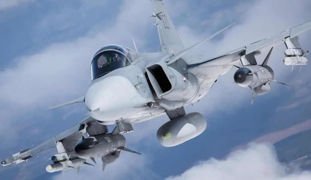 Saab to Upgrade Swedish Air Force JAS 39 Gripen C/D Fighter Jets