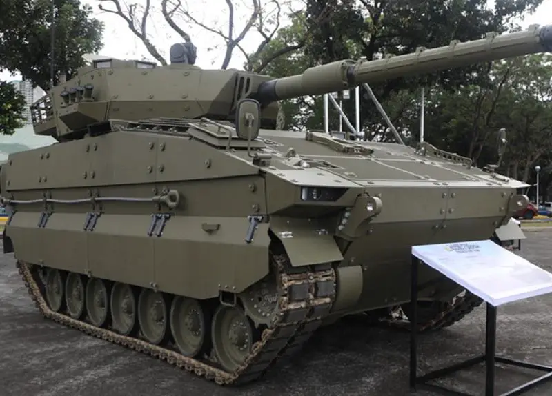 Philippine Army Armor Division Sabrah Light Tank
