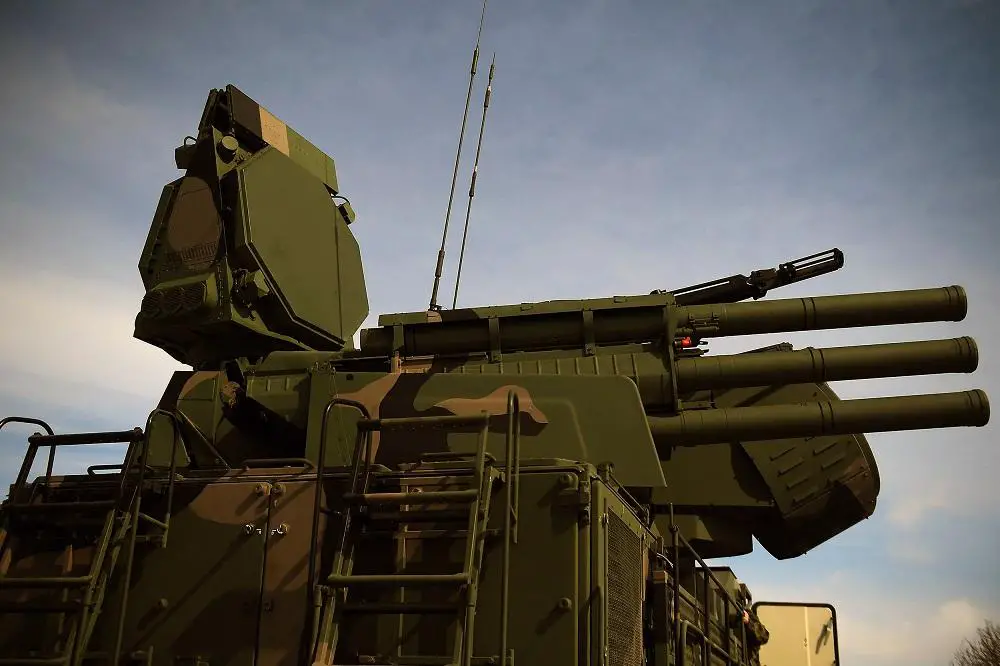 Serbian 250th Air Defence Rocket Brigade Trains with Pantsir-S1 Self-propelled Anti-aircraft Weapon