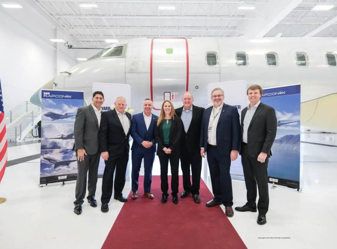 The second commercial derivative aircraft (CDA) has arrived at SNC for transformation into our new, rapidly configurable, aerial intelligence, surveillance and reconnaissance (AISR) platform, RAPCON-X.