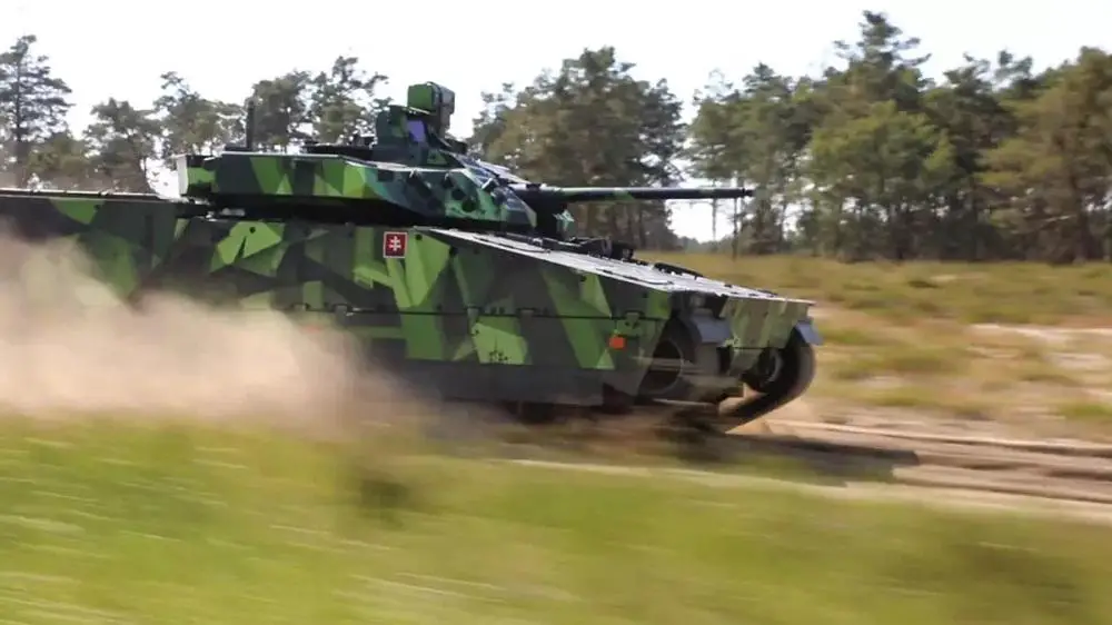 Slovakia Signs $1.37 Billion Deal for 152 CV90MkIV Infantry Fighting Vehicles