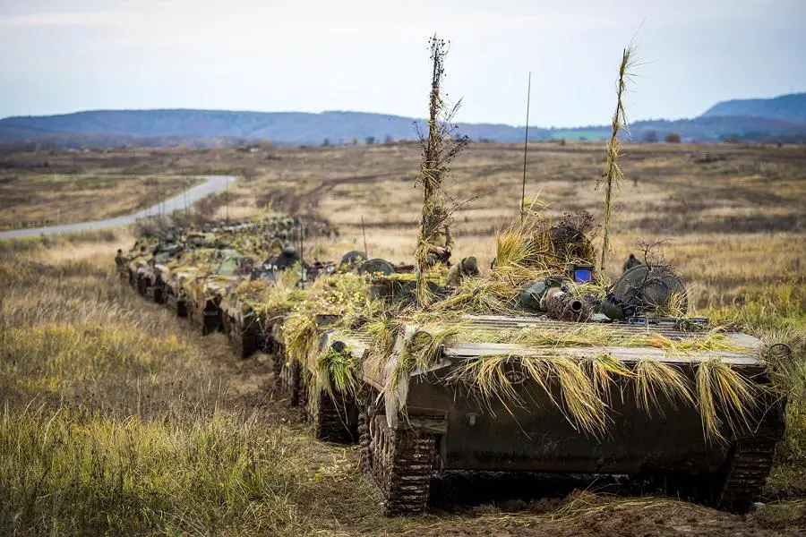 Slovakian BVP-1 Infantry Fighting Vehicles (IFVs) Handed Over to Ukraine