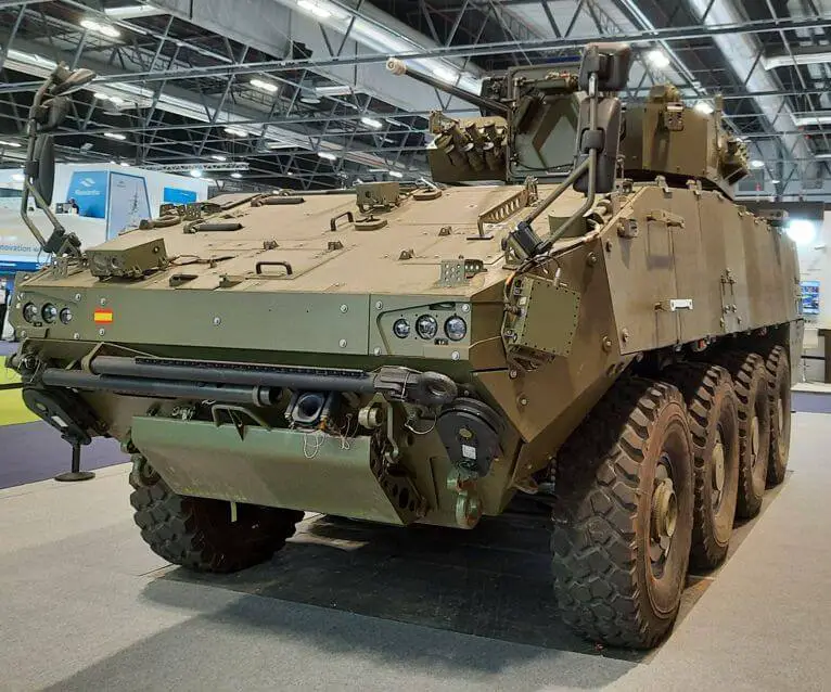 TESS Defence Starts Production of Spanish Army's VCR8x8 Dragon Wheeled Combat Vehicle