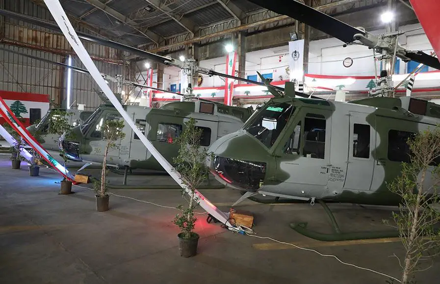 United States Delivers Bell UH-1 Huey Helicopters to Lebanese Armed Forces (LAF)