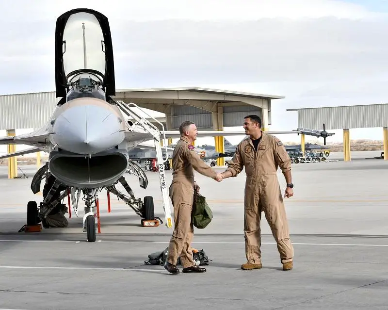 US Navy Fighter Squadron Composite (VFC-13) Fighting Saints Transition to F-16C Block 32