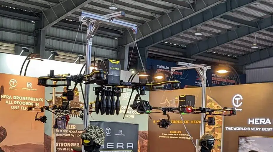 Vietnamese Drone Company RT Robotics Unveils Grenade-dropping Unmanned Aerial Vehicle