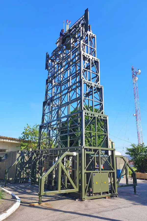 Brazilian Air Force IRS 20-MP/S Secondary Transportable Radar