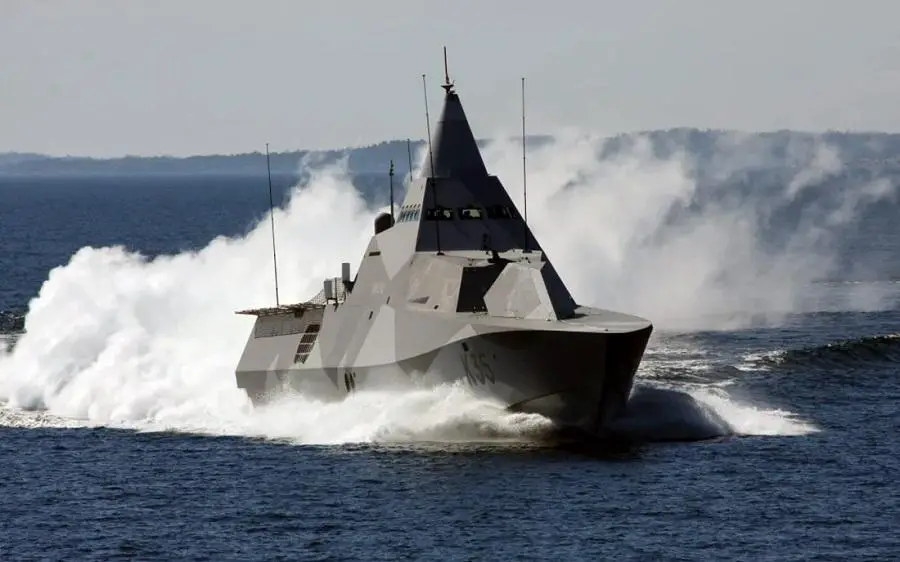 Swedish Navy Corvete HSwMS Visby (K31)