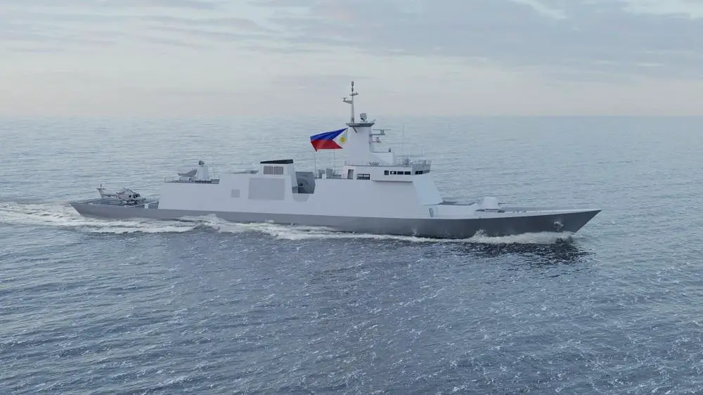 Philippine Navy HDC-3100 Future Corvette