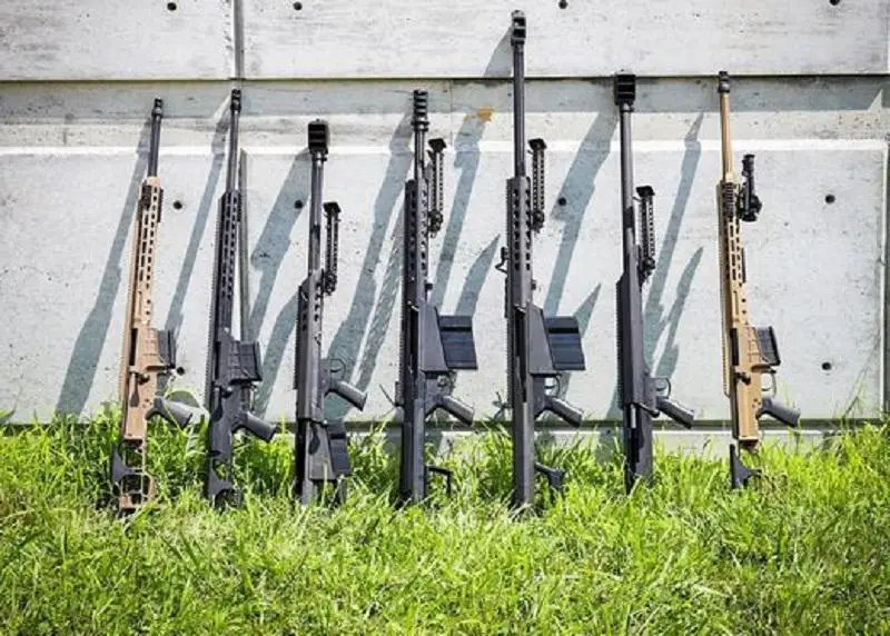 Rifle Lineups made by Barrett Firearms Manufacturing. 