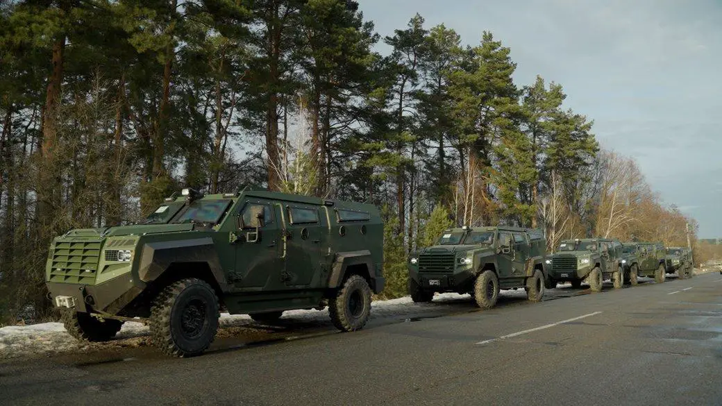 Ukrainian Armed Forces Senator APC Armoured Personnel Carriers