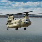 Boeing CH-47F Chinook transport helicopter