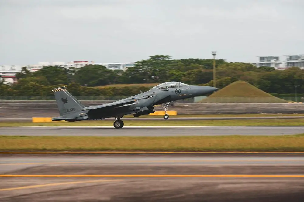 Republic of Singapore Air Force  F-15SG fighter jet