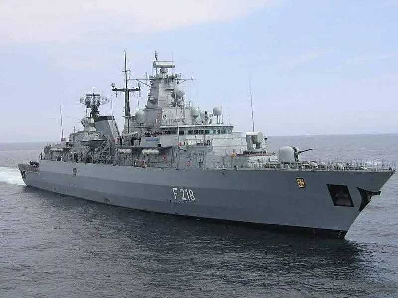 German Navy Frigate Mecklenburg-Vorpommern