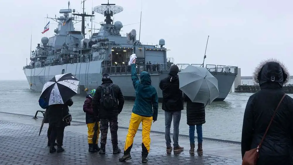German Navy Frigate Mecklenburg-Vorpommern Joins NATO’s Very High Readiness Joint Task Force