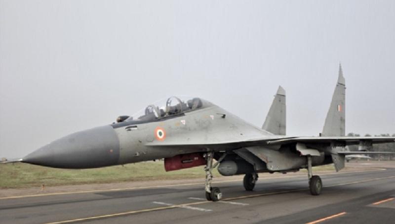 Indian Air Force Sukhoi Su-30MKI with BrahMos-ER