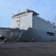 Indonesian navy hospital assistance ship KRI dr. Soeharso (990)