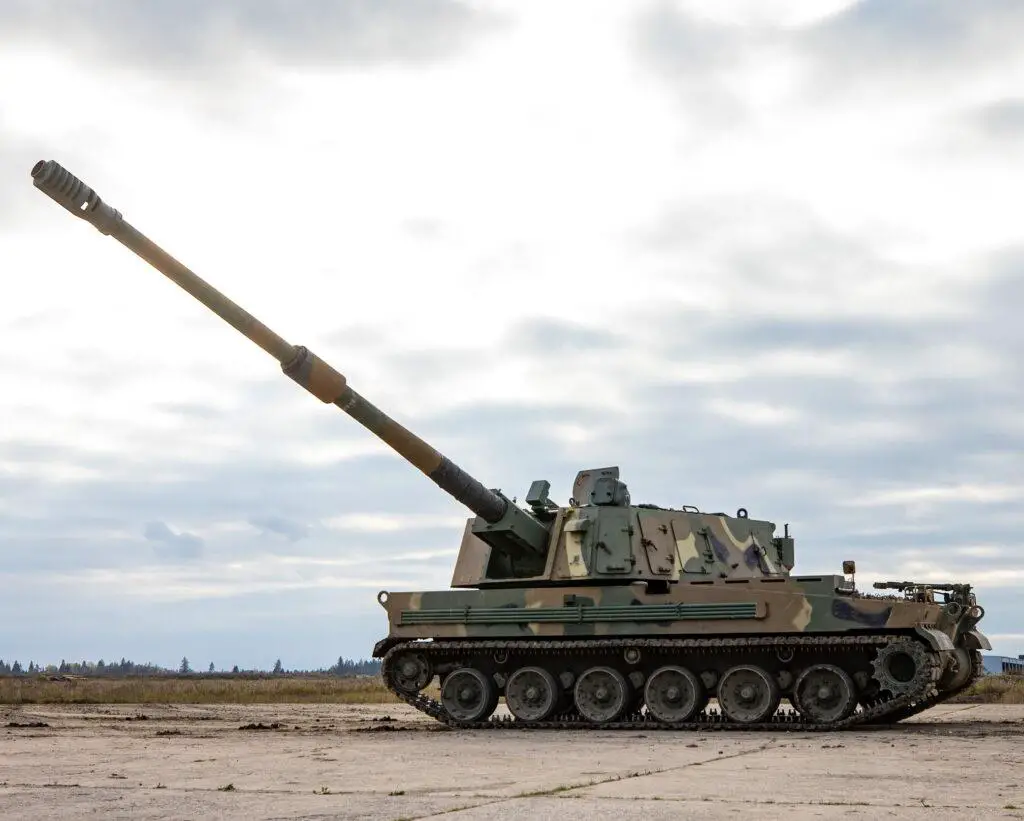 Estonian Defence Forces K9EST Kou Self-propelled Howitzer