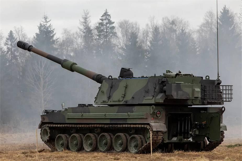 Estonian Defence Forces K9EST Kou Self-propelled Howitzer
