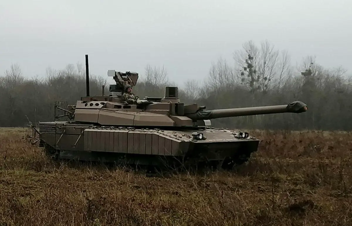 French Army Nexter Leclerc XLR (Leclerc Scorpion) Main Battle Tank.