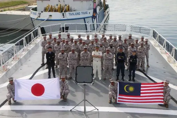Malaysian and Japanese Coast Guards Hold South China Sea Security Drill