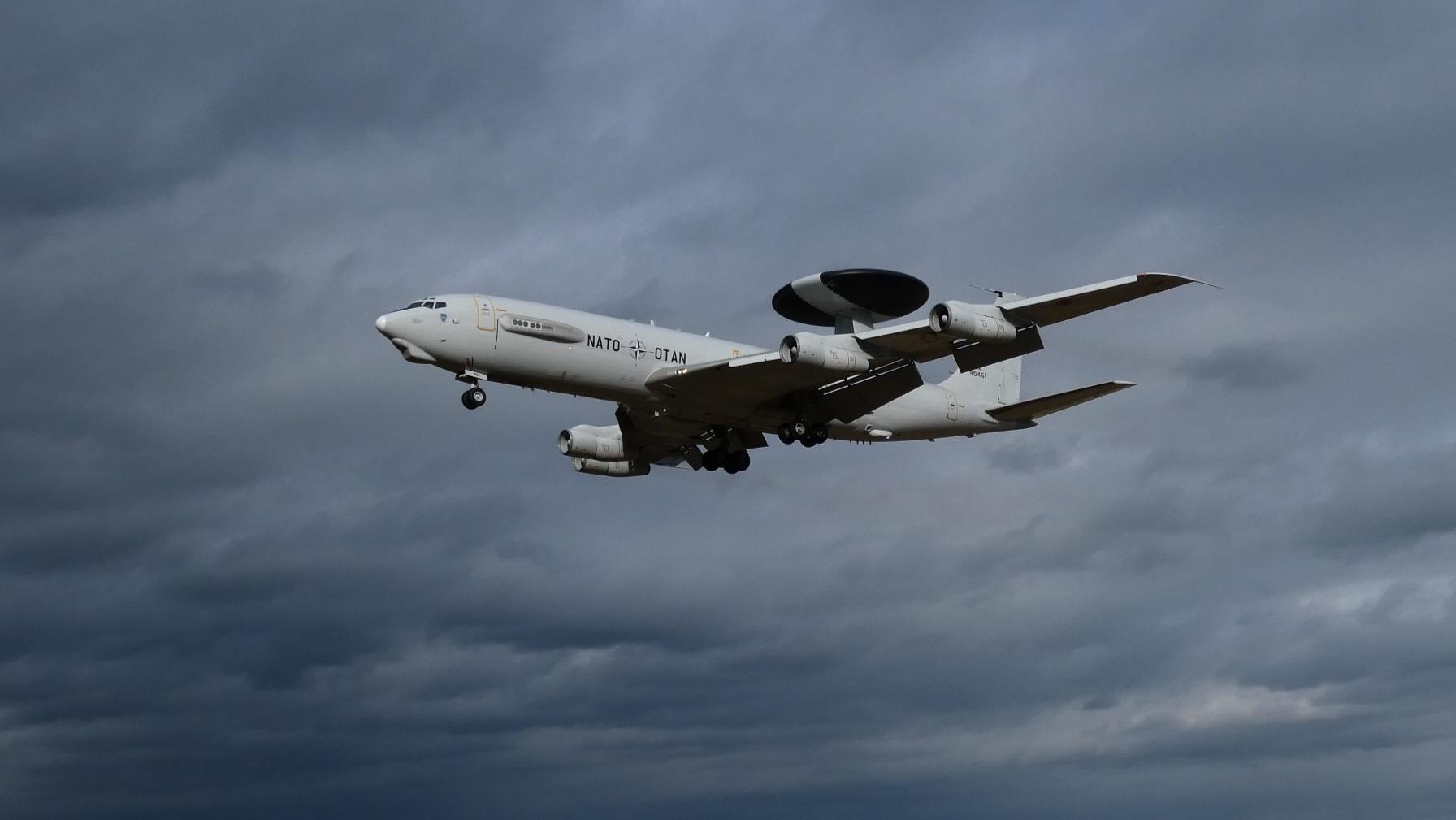 NATO Deploys Airborne Warning and Control System (AWACS) Aircrafts to Romania