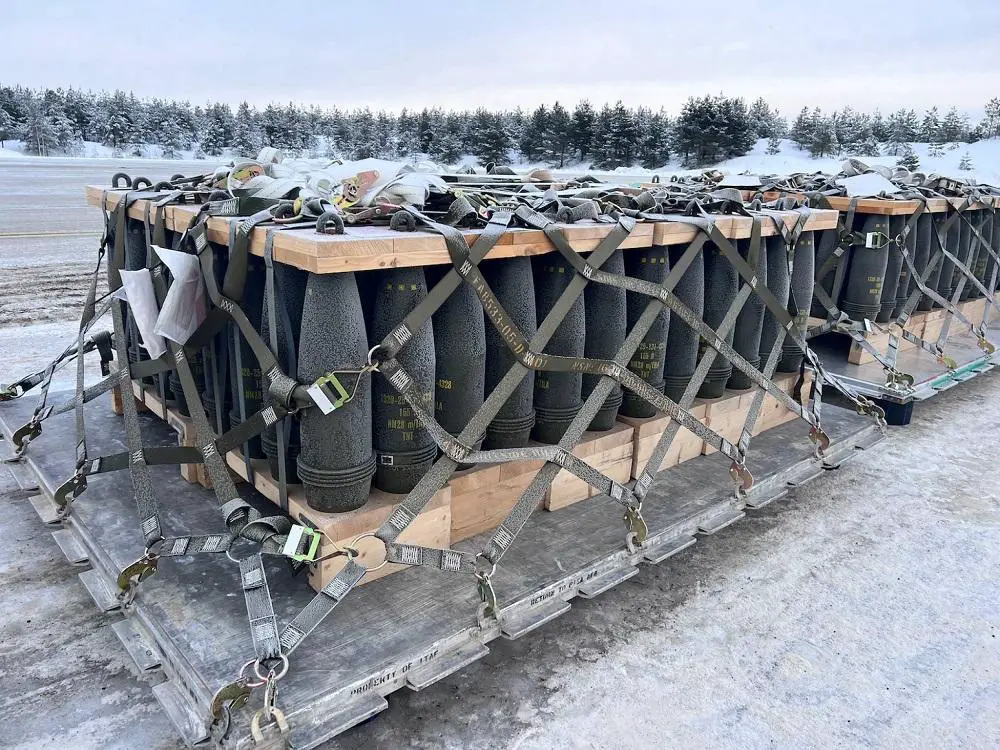 Norway has already delivered the newly-donated 10,000 artillery shells to Ukraine using a Boeing C-17 aircraft belonging to NATO's Heavy Airlift Wing (HAW) based at Pápa Airbase in Hungary