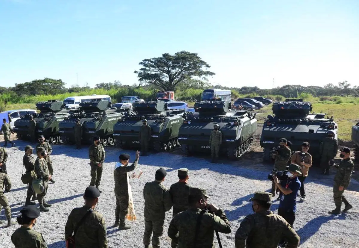 Philippine Army Reinducts its ACV-300 Armored Personnel Carriers with New Saber Turrets