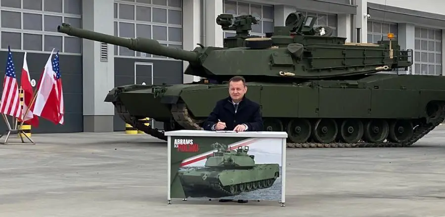 Poland Orders 116 M-1A1 Abrams Main Batttle Tanks in $1.4 Billion Deal