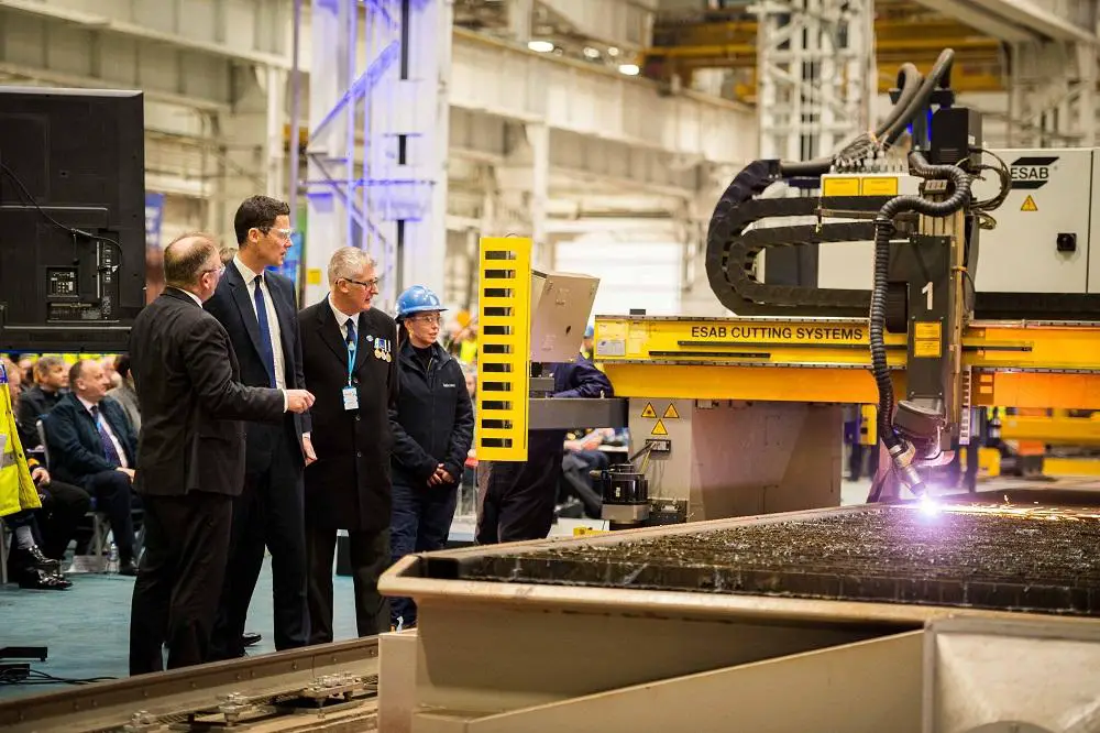 Rosyth Dockyard Cuts Keel on Royal Navy’s Second Type 31 Inspiration-class Frigate