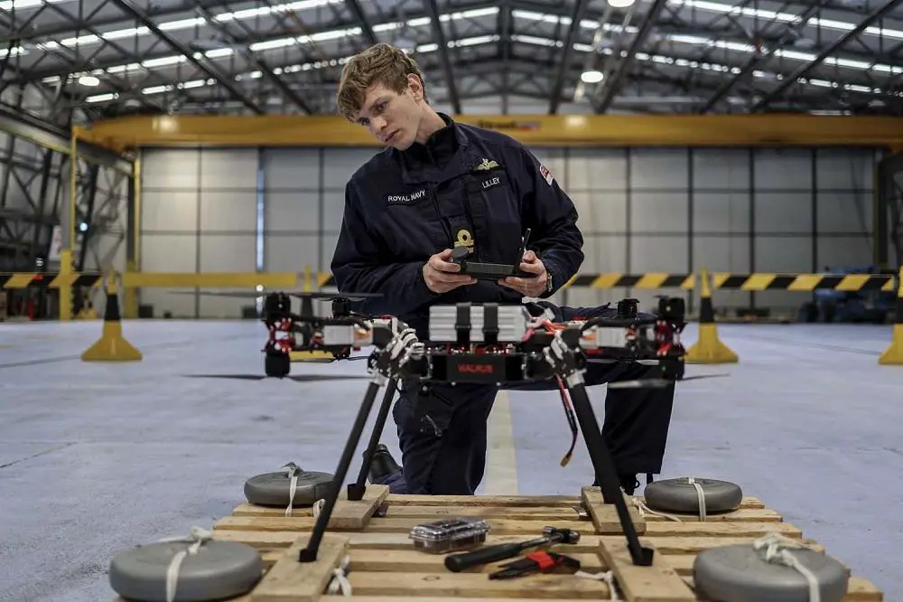 Royal Navy 700X Naval Air Squadron Builds Drone in First for Expert Squadron