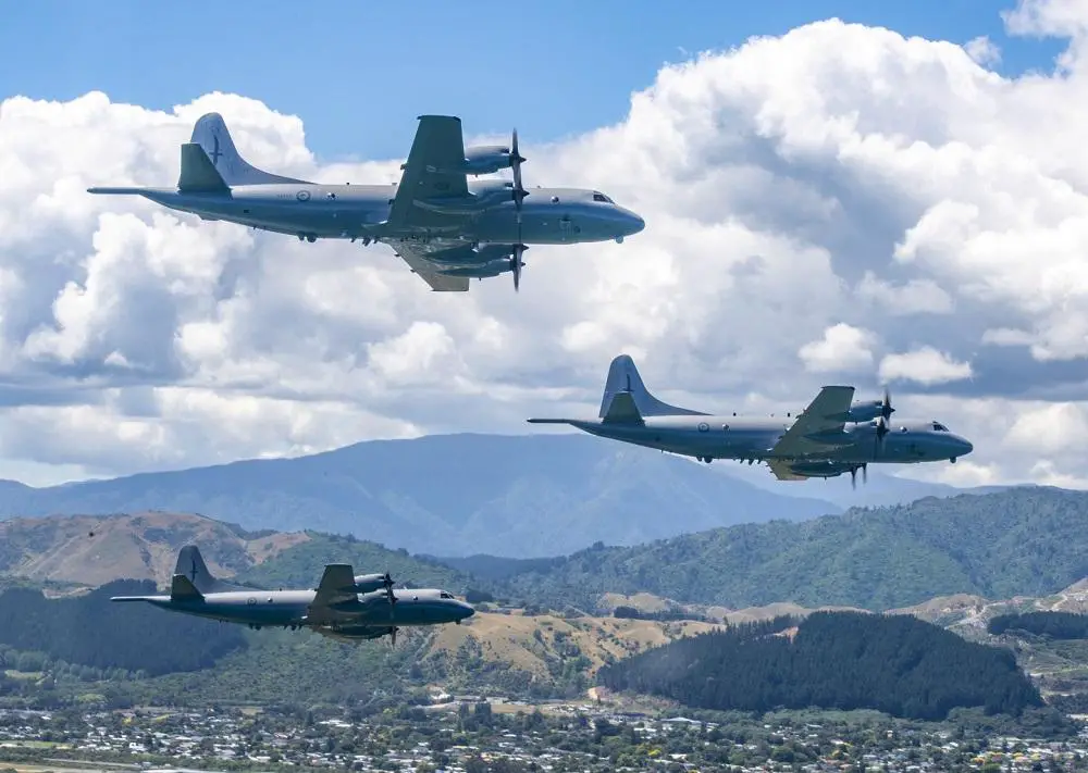 Royal New Zealand Air Force Farewells P-3K2 Orion Fleet with Formation Flight