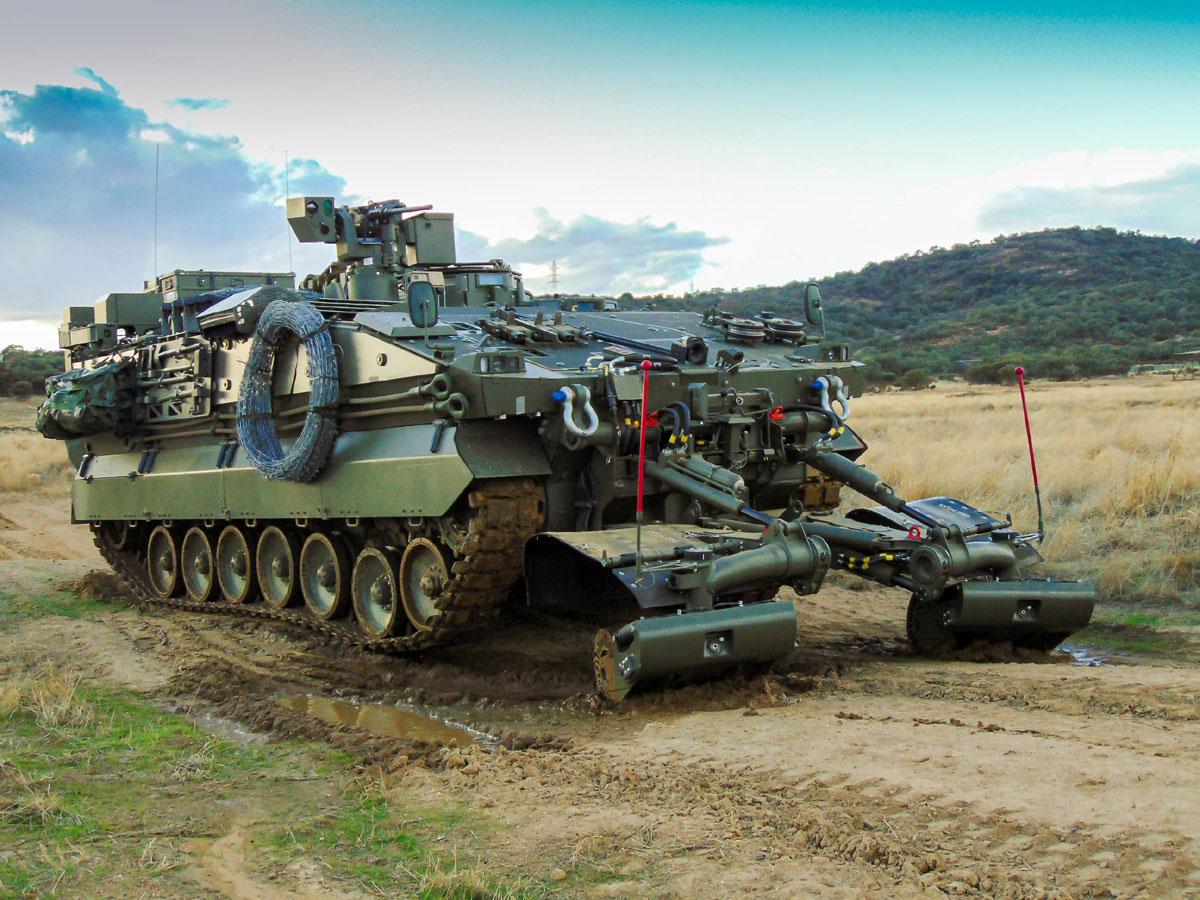 Spanish Army VCZAP Castor (ASCOD II) Armored Engineering Combat Vehicles