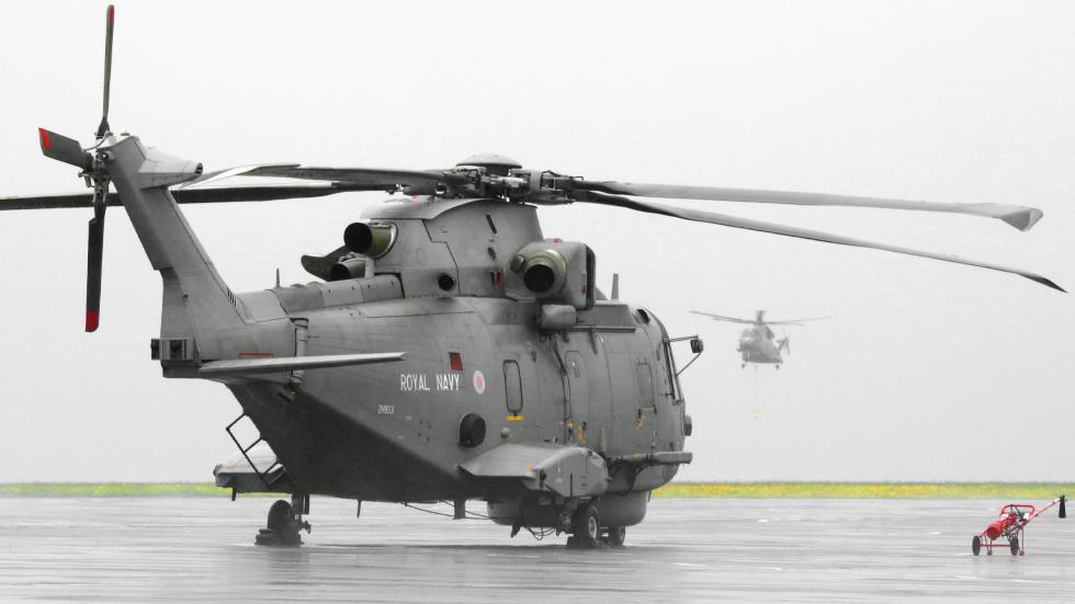 Royal Navy Leonardo AW101 Mk4/4a Merlin Helicopter