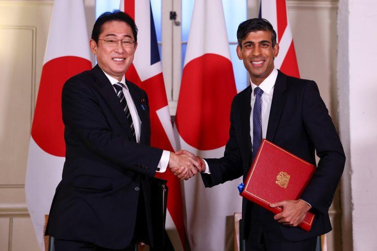 UK Prime Minister Hosts Japanese PM and Agrees Historic Defence Agreement