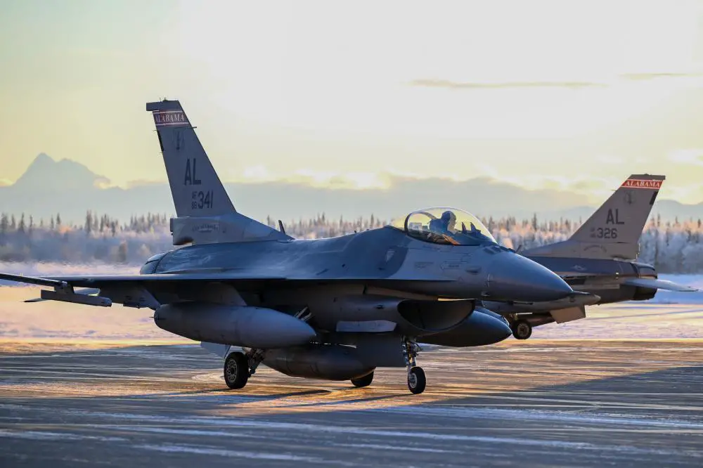 US Air Force 354th Fighter Wing Begins Updates to F-16 Fighting Falcon Fighter Fleet