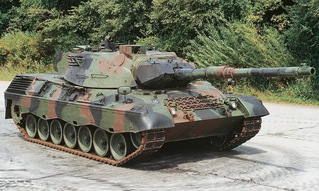 German Army Kampfpanzer Leopard 1A5 main battle tank