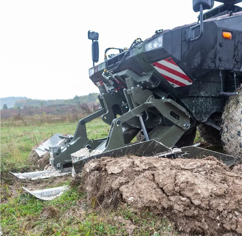Pearson Engineering VECTOR Self-protection Mine Plough