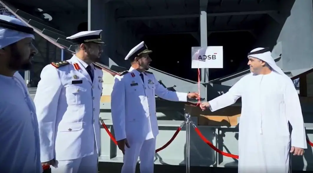 Abu Dhabi Ship Building Holds Keel Laying Ceremony for First FALAJ 3 Offshore Patrol Vessel