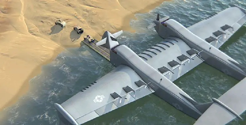 General Atomics-Aeronautical Systems, Inc. Liberty Lifter  Seaplane Wing-in-Ground Concept