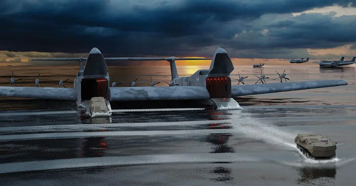 General Atomics-Aeronautical Systems, Inc. Liberty Lifter Seaplane Wing-in-Ground Concept