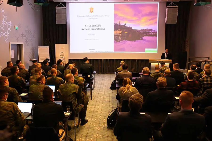 K9 Self-Propelled Howitzer User Nations Gather In Narvik, Norway
