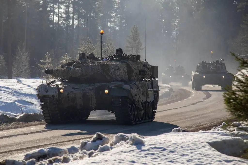 Norwegian Army  Leopard 2A4NO main battle tank
