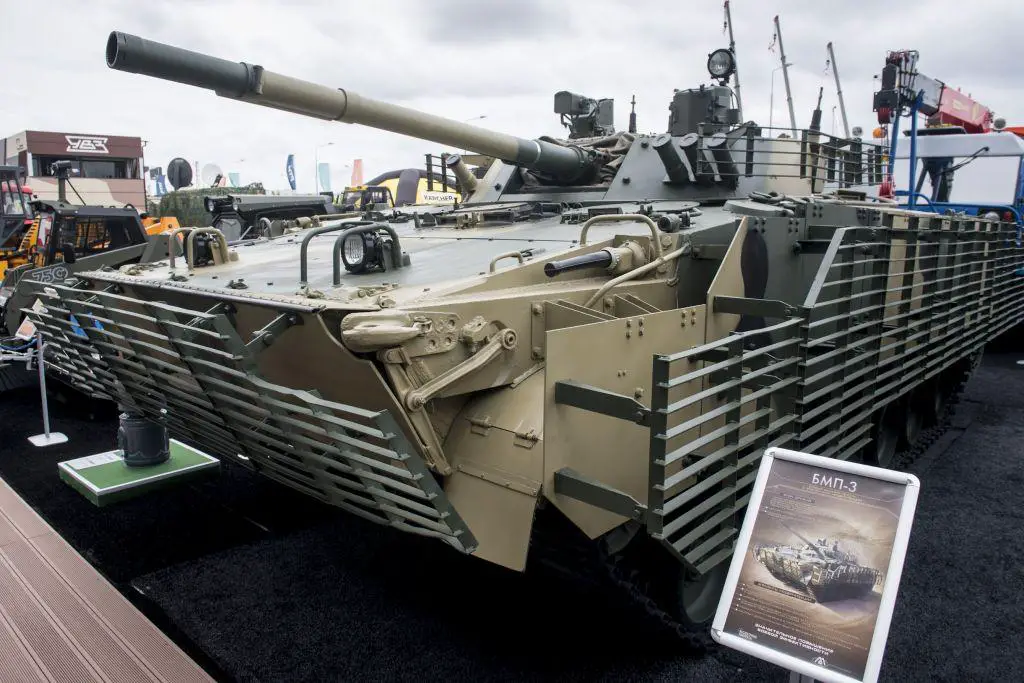 Rostec Delivered Upgraded BMP-3 Infantry Fighting Vehicles to Russian Army