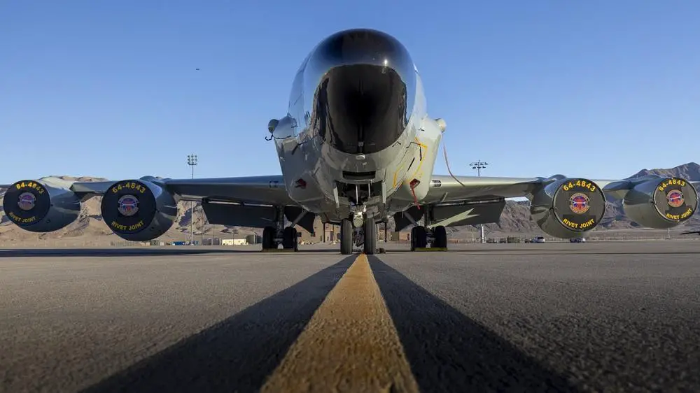 Royal Air Force and US Air Force Conduct Joint Exercises with Boeing RC-135 Aircraft