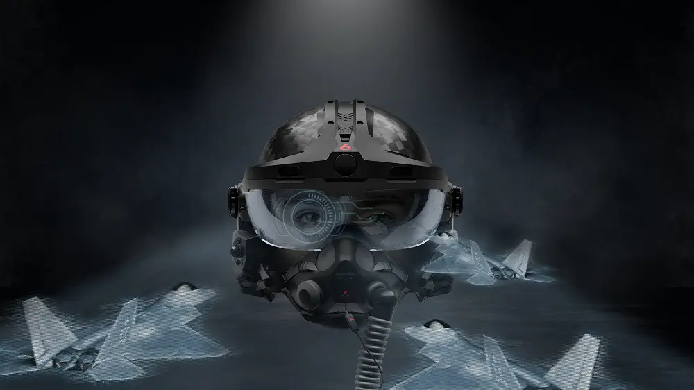 Lockheed Martin Red 6 Aerospace Helmet