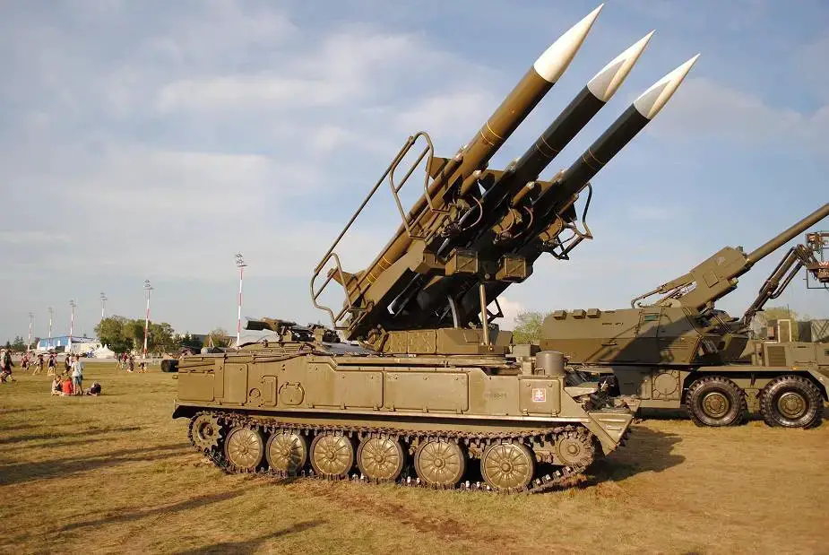 Slovak armed forces 2K12 Kub air defense missile system. 