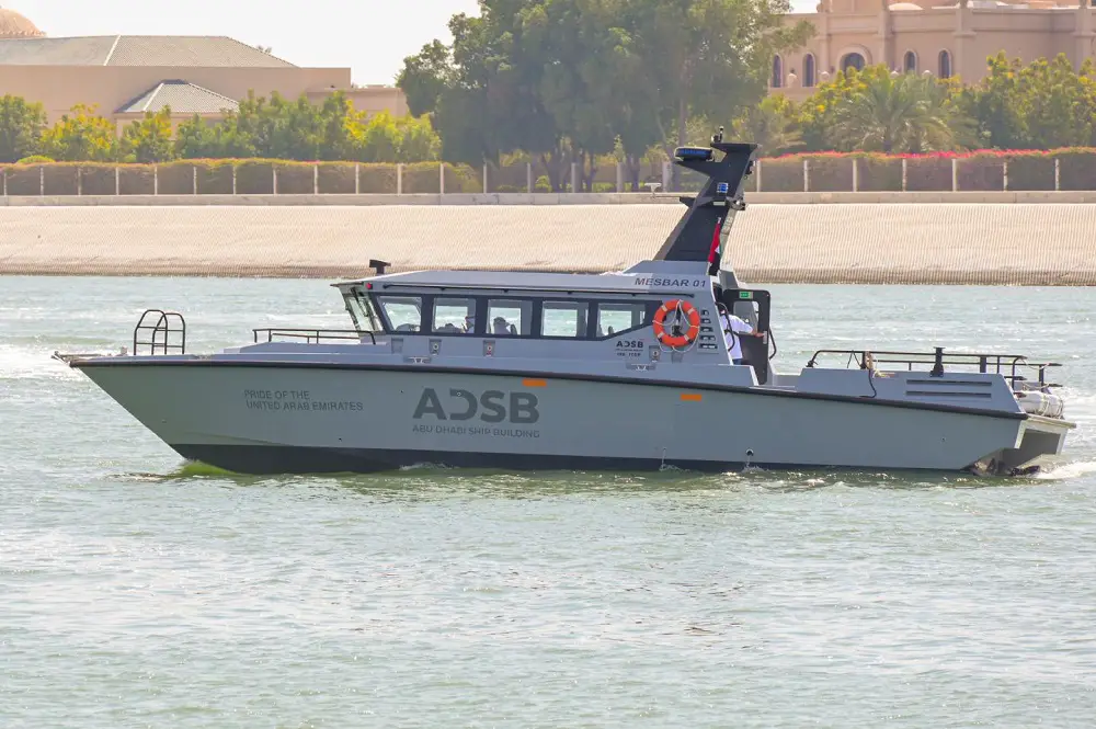 Abu Dhabi Ship Building and Sagar Defence Engineering to Creation of 12 Metre Vessels in India
